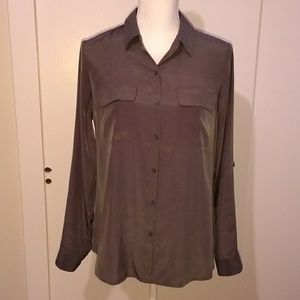 Express Button Up Shirt NWT
